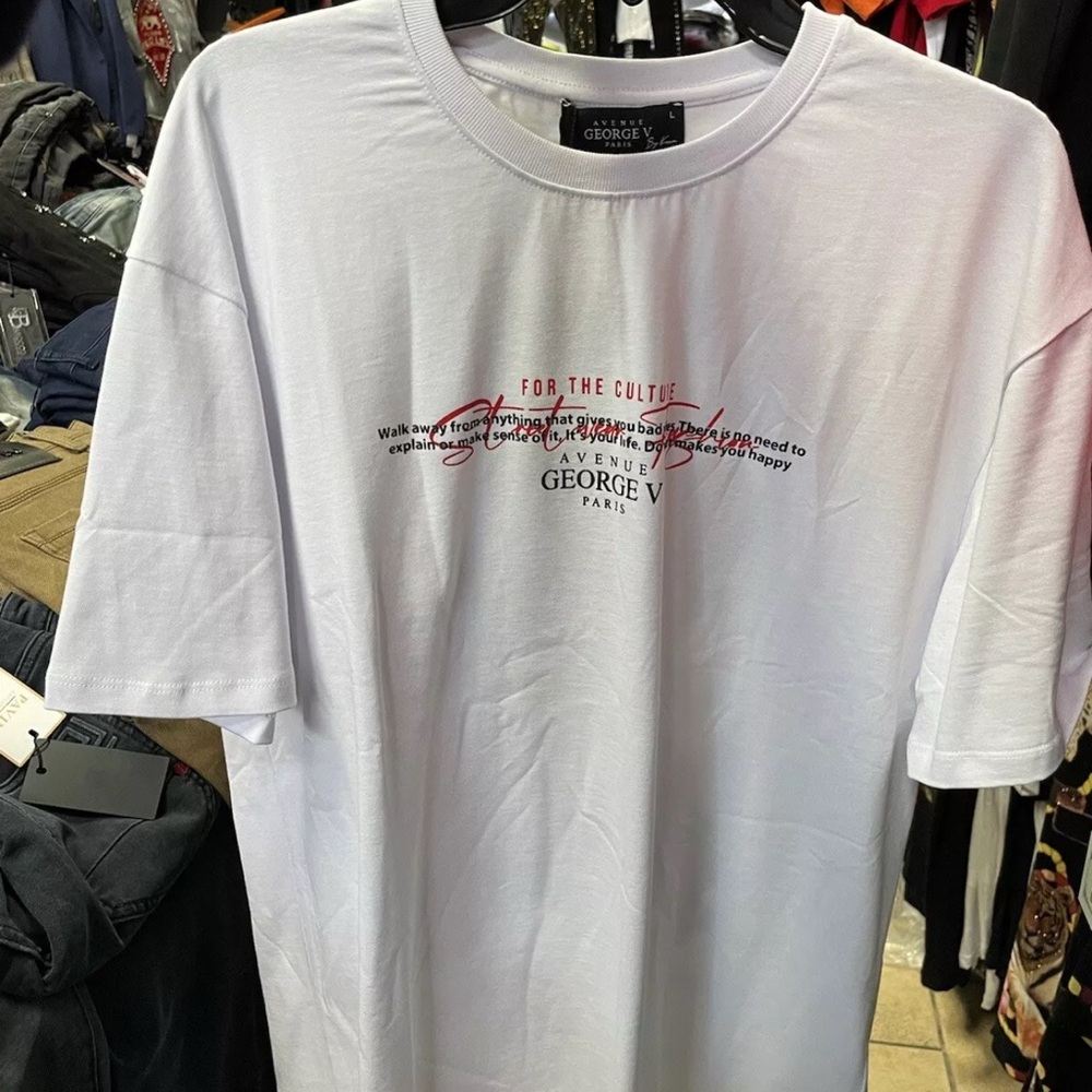 George V Paris T- Shirt For The Culture Size XL